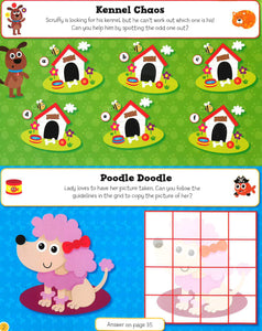 Wobbly Eyes Playful Pets Sticker Fun Book