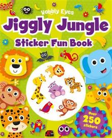 Jiggly Jungle Sticker Fun Book