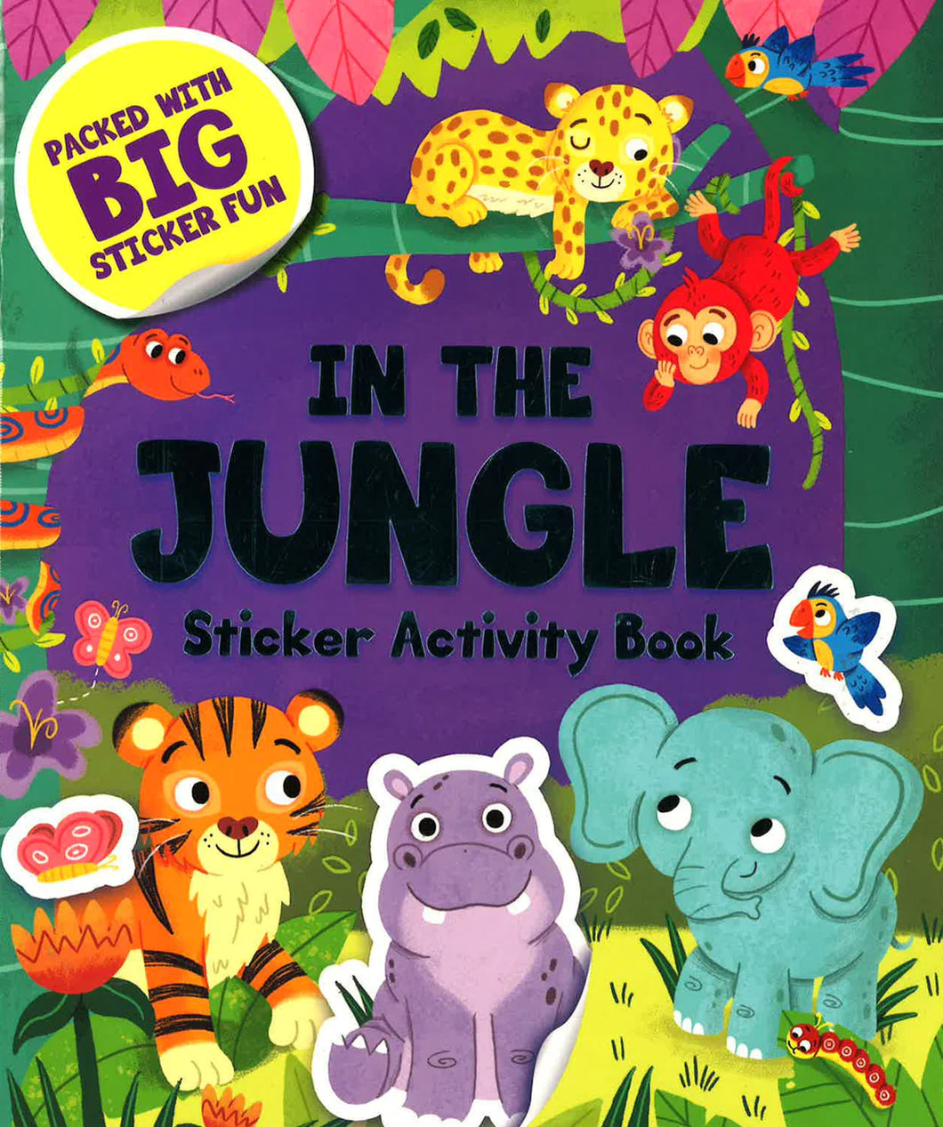 In The Jungle Sticker Activity Book