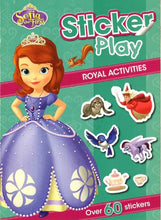 Load image into Gallery viewer, Disney Junior - Sofia the First: Sticker Play Royal Activities (Sticker Play Disney)