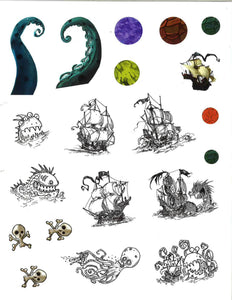 Jonny Duddle's Pirates Colouring Book