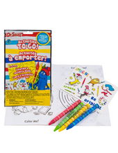 Load image into Gallery viewer, Dr. Seuss Activities on the Go! (Book, Crayons, &amp; Stickers!)