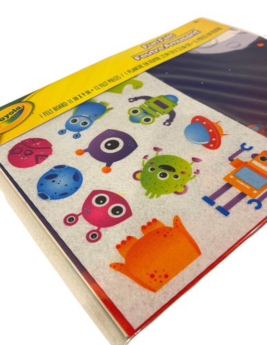 Crayola FunFelt Kits: Robots & Aliens in Outer Space