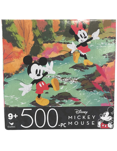 Disney Artist Sketch Puzzle: Mickey Has an Adventure (500 pieces)