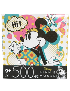 Disney Artist Sketch Puzzle: Minnie Mouse Vogue (500 pieces)