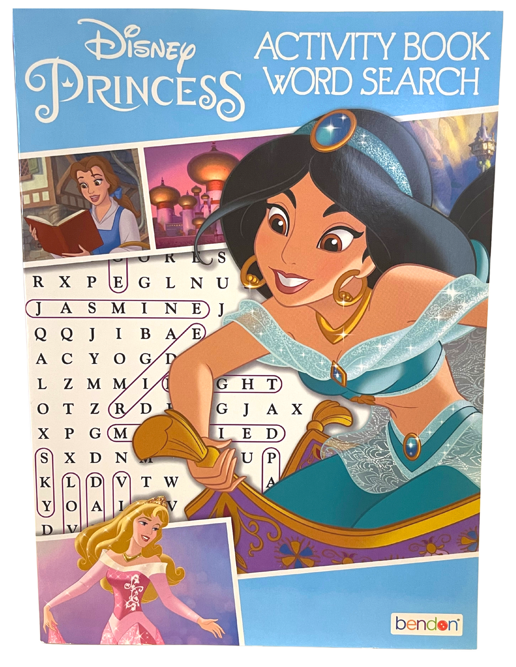 Disney Princess Activity Book Word Search