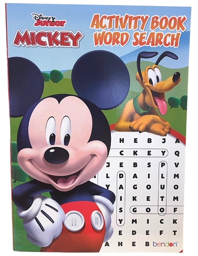 Disney Junior Mickey Activity Book Word Search