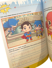 Load image into Gallery viewer, DC Super Friends: Numbers &amp; Counting Learning Workbook