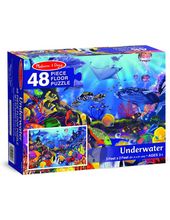 Load image into Gallery viewer, Melissa and Doug: Underwater Floor Puzzle