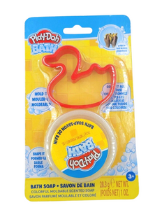 Play-Doh Bath: Colourful, Moldable Scented Soap and Shape Cutter