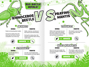 Wonder Grow: Rhinoceros Beetle VS Praying Mantis (Features STEM Activities & Fun Facts!)