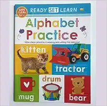 READY SET LEARN WORKBOOKS : ALPHABET PRACTICE