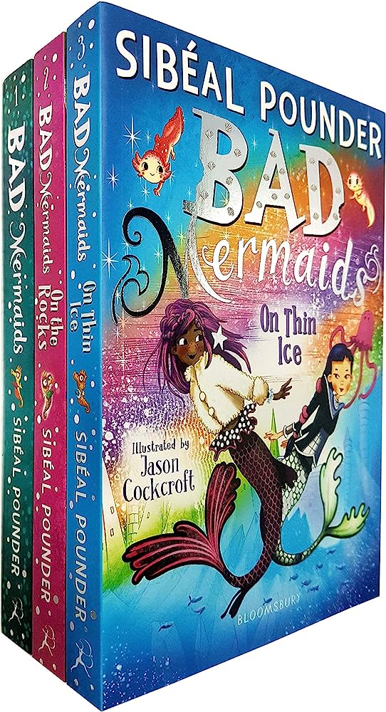 Bad Mermaids 3 Books Collection Set Pack By Sibeal Pounder