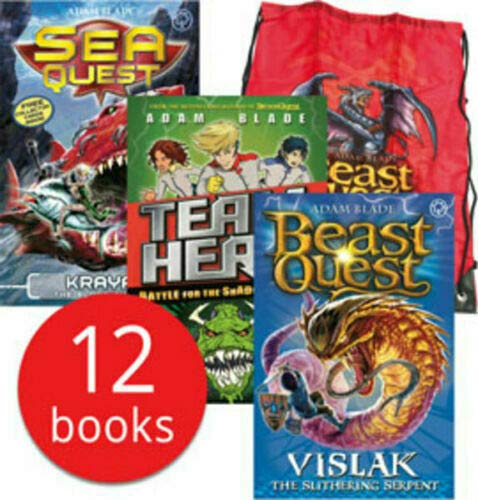 Beast Quest & Other Monsters Kitbag Collection - 12 Books