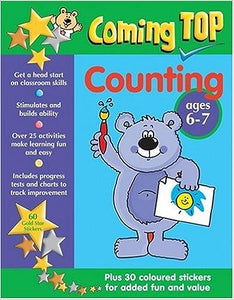 Coming Top Counting Ages 6-7: Plus 3o Coloured Stickers for Added Fun And Value
