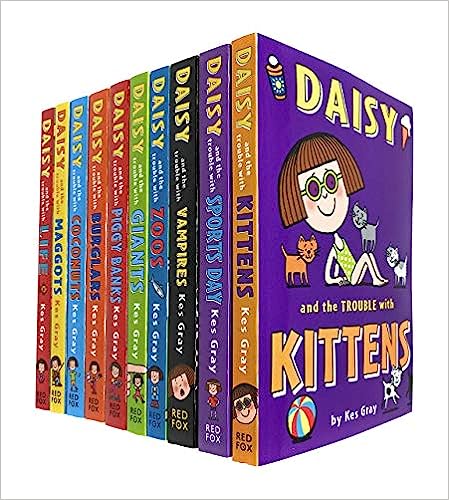 Daisy and The Trouble Collection 10 Books Set by Kes Gray