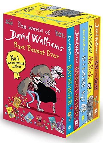 The World of David Walliams: Best Boxset Ever Box/5Books