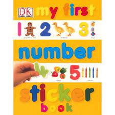 My First Number Sticker Book