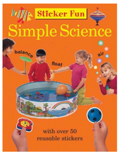 Load image into Gallery viewer, Sticker Fun: Simple Science (over 50 reusable stickers)