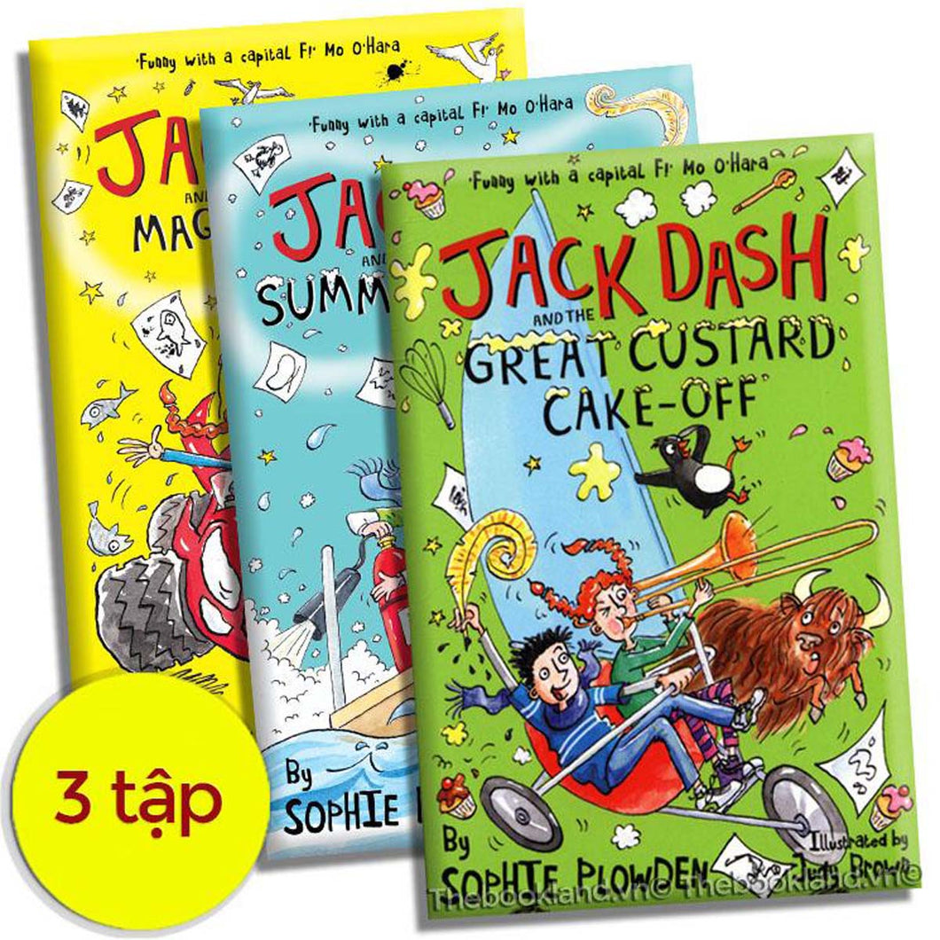 Jack Dash Series 3 Books Collection Set By Sophie Plowden