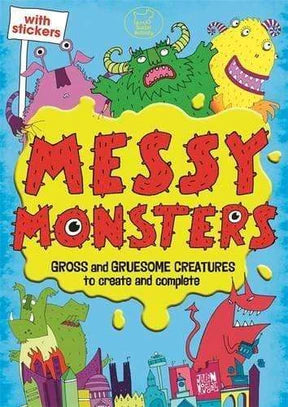 Messy Monsters (With Stickers)