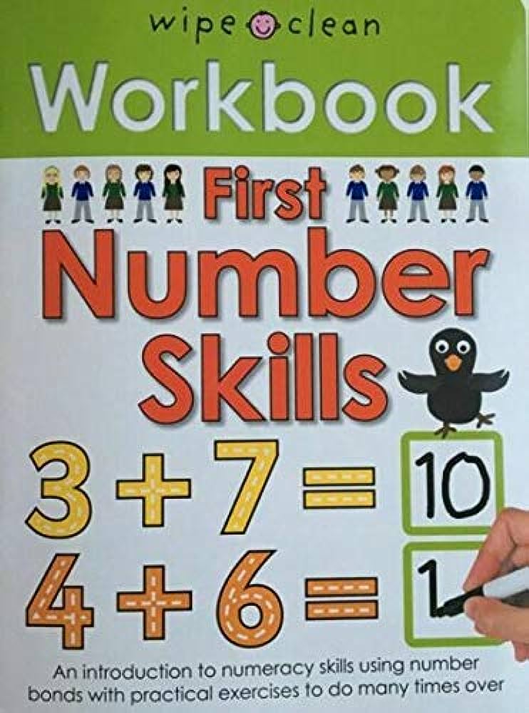 Wipe Clean First Number Skills – Red Balloon Books