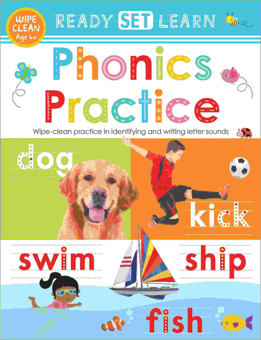 READY SET LEARN WORKBOOKS: PHONICS PRACTICE