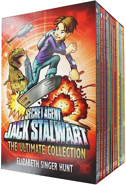 Elizabeth Singer Hunt Secret Agent Jack Stalwart - The Ultimate Collection - 14 Book Box Set
