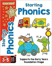 Gold Stars Starting Phonics Ages 3-5 Early Years: Supports the Early Years Foundation Stage