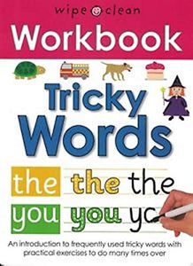 Wipe Clean Workbook Tricky Words