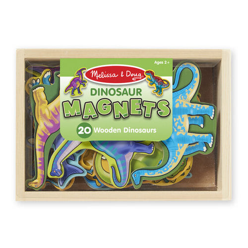 Melissa and Doug: Wooden Dinosaur Magnets