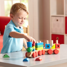 Load image into Gallery viewer, Melissa and Doug: Stacking Train Toddler Toy