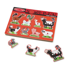 Load image into Gallery viewer, Melissa and Doug: Farm Animals Sound Puzzle
