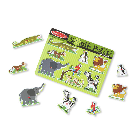 Melissa and Doug: Zoo Animals Sound Puzzle
