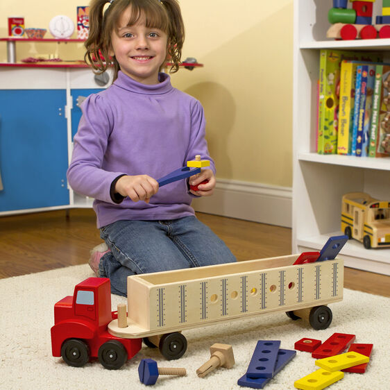 Melissa and Doug: Big Truck Building Set