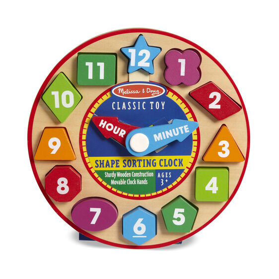 Melissa and Doug: Shape Sorting Clock