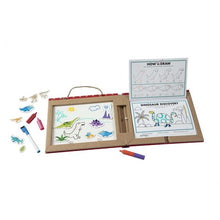 Load image into Gallery viewer, Melissa and Doug: Reusable Drawing and Magnet Kit Dinosaurs (Play Draw Create)