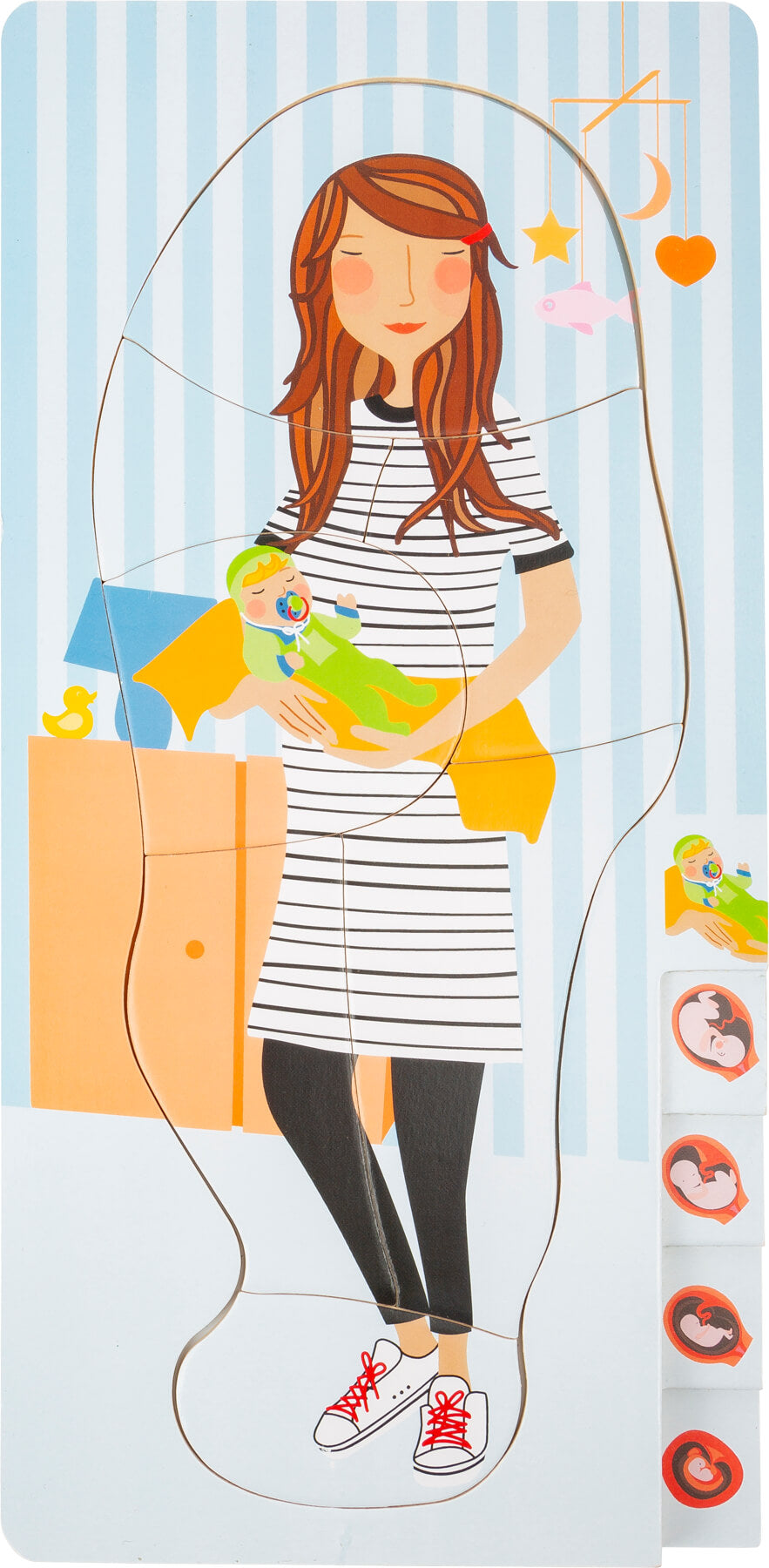 Layered Pregnancy Puzzle: Teaching Activity and Tool