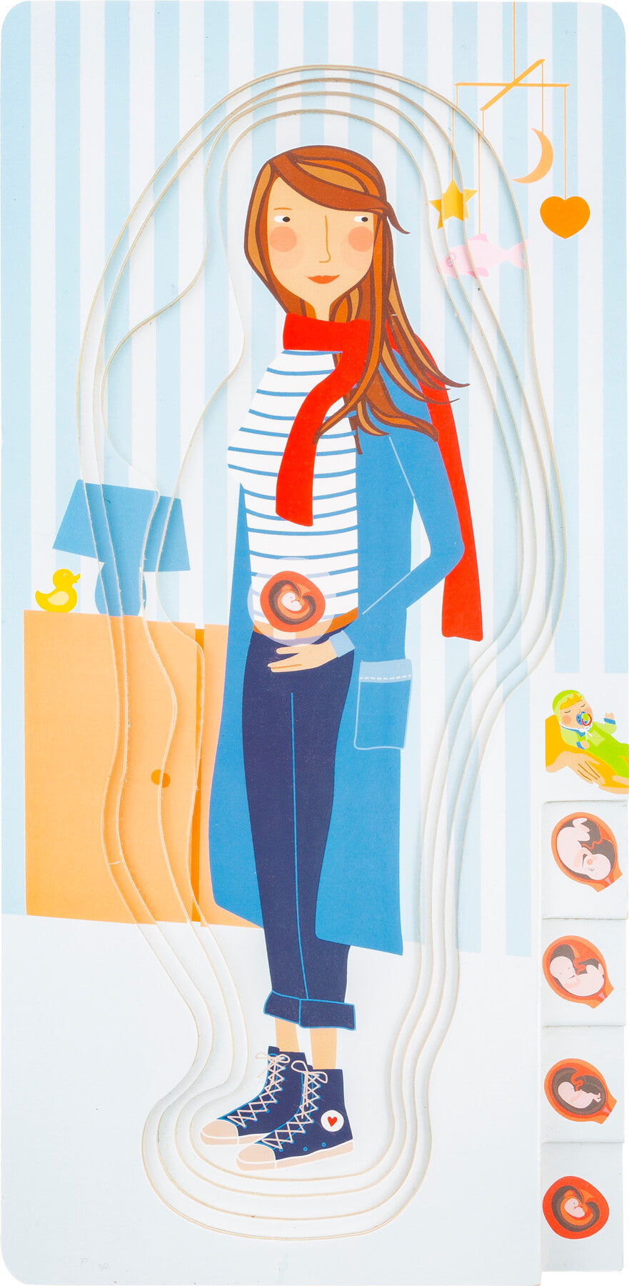 Layered Pregnancy Puzzle: Teaching Activity and Tool