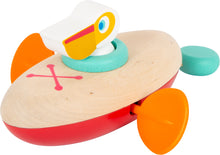 Load image into Gallery viewer, Water Toy Wind-Up Canoe Pelican
