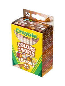 Crayola Crayons: Colors of the World (32 Multi-Cultural Crayons)