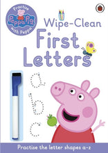 Load image into Gallery viewer, Peppa Pig: Practise with Peppa - Wipe-Clean First Letters