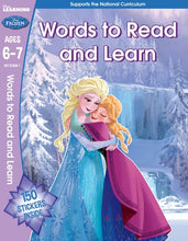 Load image into Gallery viewer, Disney Learning: Frozen Words to Read and Learn (Ages 6-7)