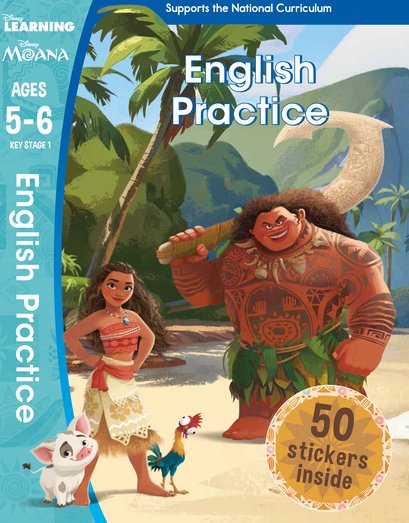 Disney Learning: Moana English Practice (Ages 5-6)