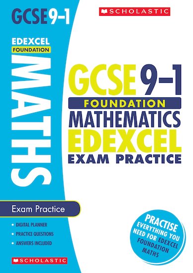 GCSE Grades 9-1: Foundation Maths Edexcel Exam Practice