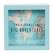 Load image into Gallery viewer, Sass &amp; Belle - Vintage Map Big Adventures Money Box