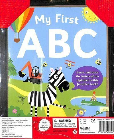 My First ABC: Picture Book And Wall Canvas Set