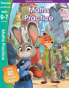 Disney Learning: Zootropolis Maths Practice (Ages 6-7)