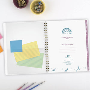 Meera Lee Patel for Cambridge 2023 Weekly Monthly Planner, Medium, 7" x 8 3/4"