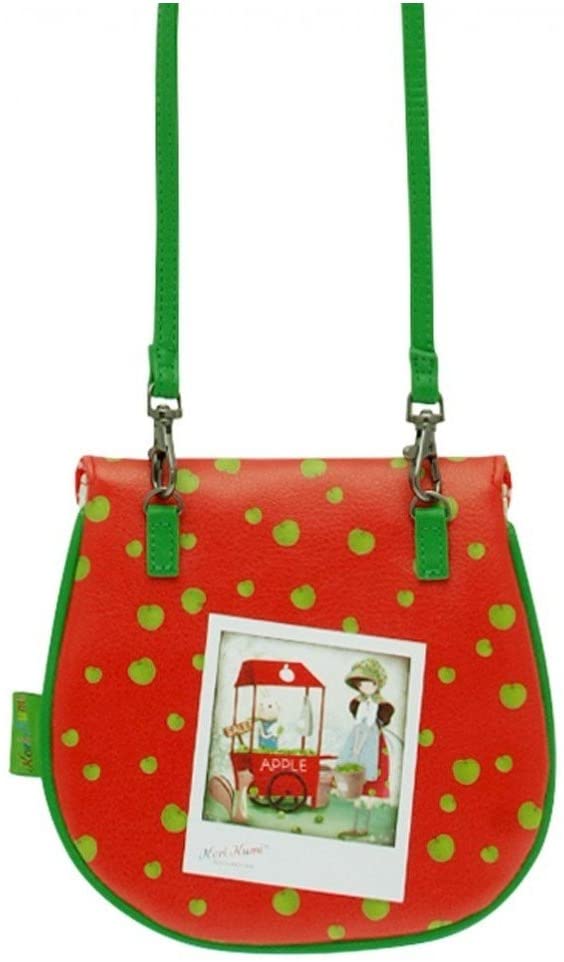 Designer UK Santoro Purse: Santoro Kori Kumi Purse Shoulder Bag - An Apple a Day